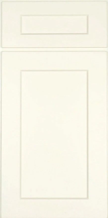 Antique White Shaker Luxe Series cabinet door