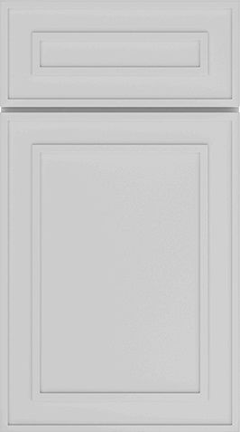 White Elegant Rustic Charm cabinet door