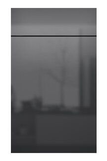 Gloss Grey flat panel cabinet door