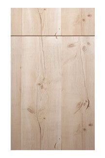 Rustic Oak flat panel cabinet door