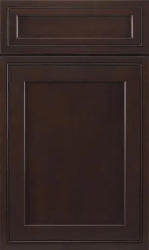 Chestnut raised panel cabinet door