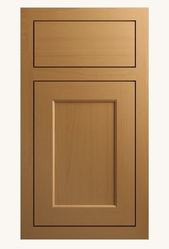 Inset door example