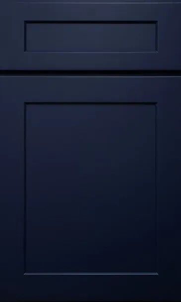 Liberty Shaker Blue raised panel cabinet door