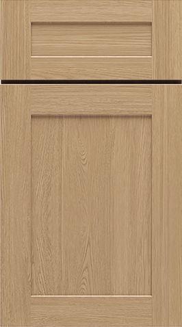 Oak Shaker Rustic Charm cabinet door