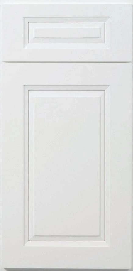 White Traditional Luxe Series cabinet door